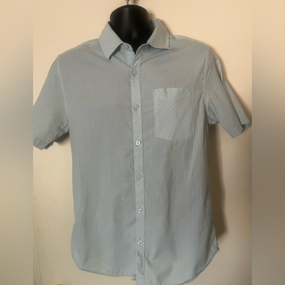 O'Neill Light Blue Short-Sleeve Button-Down Shirt